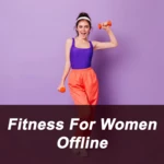 fitness for women offline android application logo